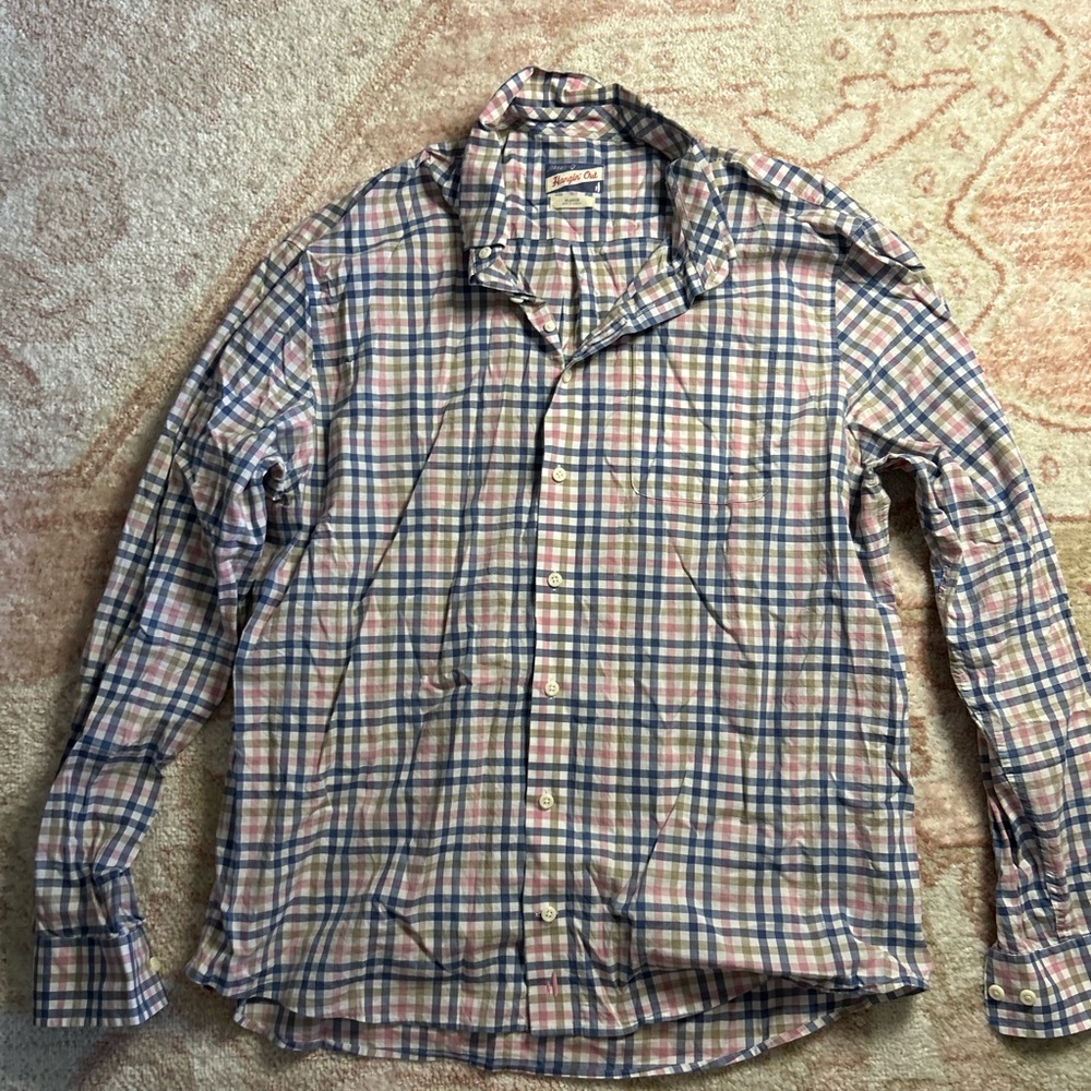 johnnie-O Plaid Button-Up Shirt